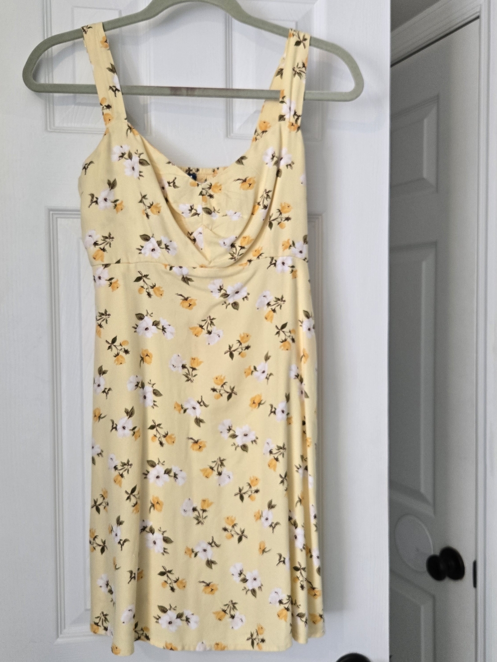 Women's Yellow Floral Sundress